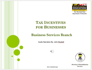 Tax Incentives video - first slide.PNG