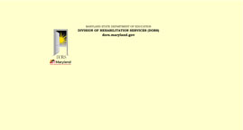 thumbnail of DORS video meeting background, small DORS opening doors logo on a yellow slide