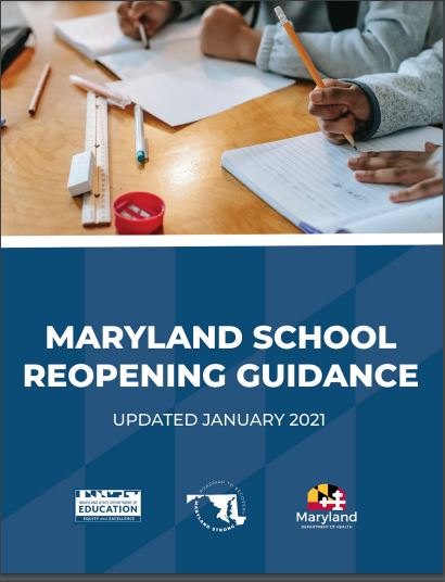 Maryland School Reopening Guidance January 2021