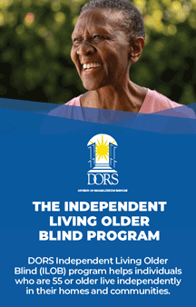 Independent Living Older Blind brochure